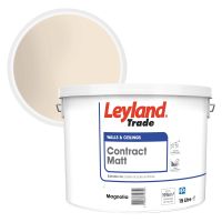 Leyland Trade Contract Matt Emulsion Magnolia 15ltr