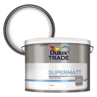 Dulux Trade Supermatt Emulsion White 10ltr
