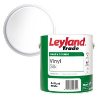 Leyland Trade Vinyl Silk Emulsion Brilliant White