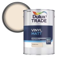Dulux Trade Vinyl Matt Emulsion Nutmeg White 5ltr