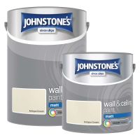 Johnstones Vinyl Matt Emulsion Antique Cream