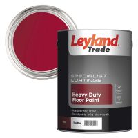 Leyland Trade Heavy Duty Floor Paint Tile Red 5ltr