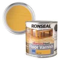Ronseal Diamond Hard Satin Floor Varnish 2.5ltr