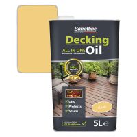 Barrettine All In One Deck Oil Clear 5ltr