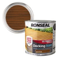 Ronseal Ultimate Decking Stain Rich Teak 2.5ltr