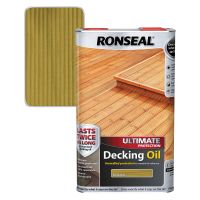 Ronseal Ultimate Decking Oil Natural 5ltr