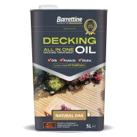 Barrettine All In One Deck Oil Natural Oak 5ltr