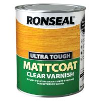 Ronseal Mattcoat Varnish Clear 750ml