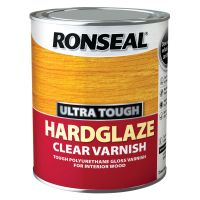 Ronseal Ultra Tough Hardglaze Varnish Clear 750ml