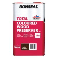 Ronseal Total Coloured Wood Preserver 5ltr