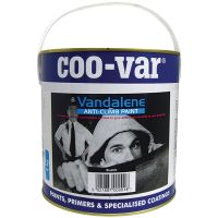 Coo Var Vandalene Anti Climb Paint Black 2.5ltr