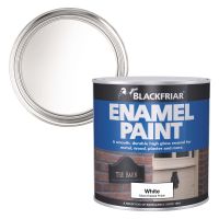 Blackfriar Enamel Paint White 125ml