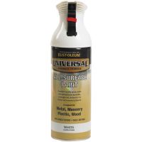 Rust-Oleum Universal All-Surface Spray Paint Gloss White 400ml