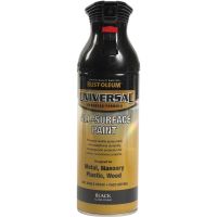 Rust-Oleum Universal All-Surface Spray Paint Gloss Black 400ml
