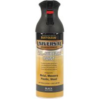 Rust-Oleum Universal All-Surface Spray Paint Matt Black 400ml