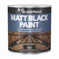 Blackfriar Matt Black Paint