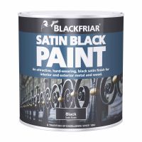 Blackfriar Satin Black Paint