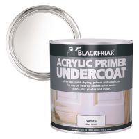 Blackfriar Quick Drying Acrylic Primer Undercoat White 500ml