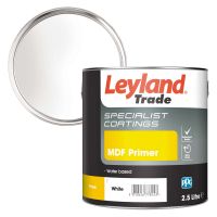 Leyland Trade MDF Primer White 2.5ltr