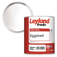 Leyland Trade Eggshell White 750ml