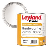 Leyland Trade Hardwearing Acrylic Eggshell Brilliant White