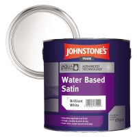 Johnstones Aqua Water Based Satin Brilliant White