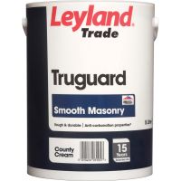 Leyland Trade Truguard Smooth Masonry Paint County Cream 5ltr