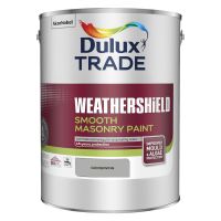 Dulux Trade Weathershield Smooth Masonry Paint Goosewing 5ltr