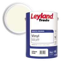 Leyland Trade Vinyl Matt Emulsion Antique White 5ltr