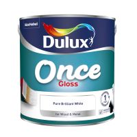 Dulux Once Gloss White 2.5L