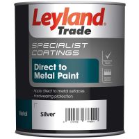 Leyland Smooth Metal Paint Silver 750ml