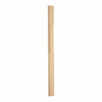 Oak Stop Chamfered Stair Half Newel 91 x 45 x 1500mm