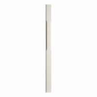 White Primed Stop Chamfered Stair Newel Half 91 x 45 x 1500mm
