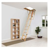 Fakro 3 Section Wooden Loft Ladder 550 x 1110mm FSC®