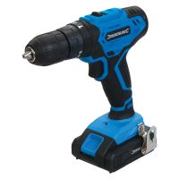 Silverline 18V Combi Drill With 2  x 2Ah Li-Ion Batteries & Charger