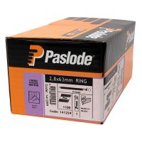 Paslode IM350+ Handy Pack - 63mm x 2.8mm RG Galv Plus (Qty 1100 & 1 Fuel Cell)