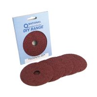 Coarse Grade 150mm Random Orbit (6 Holes) Sanding Discs (Pk 5)