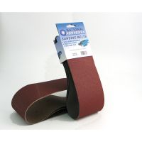 Extra Coarse Grade 100 x 610mm Sanding Belts (Pk 2)