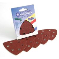 Assorted Grade Delta Sander Sheets 93mm (Pk 5)