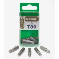Spax Standard Driver Bits T30 25mm (PK 5)