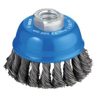 HSS Knotted Steel Brush Wire Accessory M14 Cup