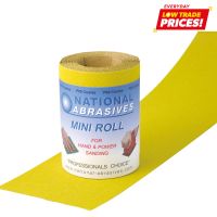 P120 Grade (Fine) Yellow Aluminium Oxide Abrasive Roll