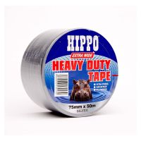 Hippo Silver Heavy Duty Tape 75mm x 50m
