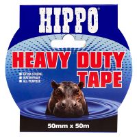 Hippo 50mm Heavy Duty Tape Black