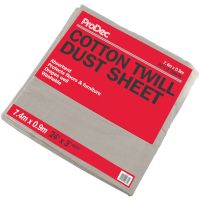Cotton Twill Dust Sheet 7.2 x 0.9m (24' x 3')