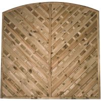 Fence York Arch Panel 1800 x 1800mm