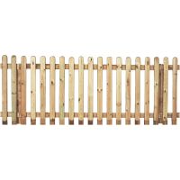 Wicket Fence Panel Rounded Top 1828 x 900mm (6' x 3') FSC®