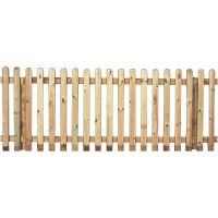 Wicket Fence Panel Rounded Top 1829 x 900mm (6' x 3') FSC®