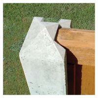 Supreme Slotted Concrete Post Corner