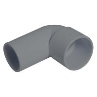 FloPlast 50mm Grey Solvent Weld 90° Conversion Bend